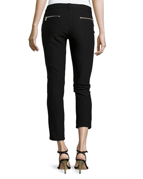 michael kors double zipper pants|Women's Zipper Michael Kors Pants + FREE SHIPPING.